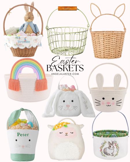 Cutest Easter baskets for your littles. Grab one before your favorite sells out 🥰

#easterbaskets #easter #holiday #springtime #springfinds

#LTKunder50 #LTKSeasonal #LTKFind