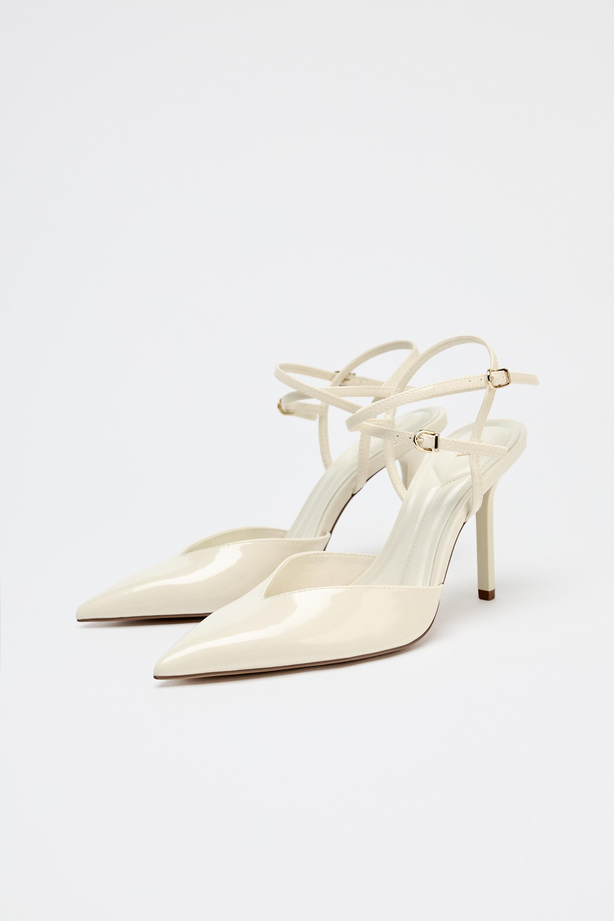 STRAPPY SLINGBACK HEELS | Zara US