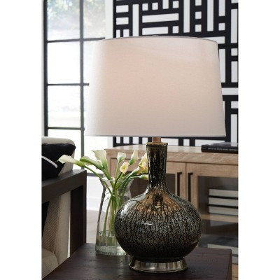 Signature Design by Ashley Tenslow Table Lamp: Mercury Glass, Empire Shade, Metal Base, UL Listed | Target