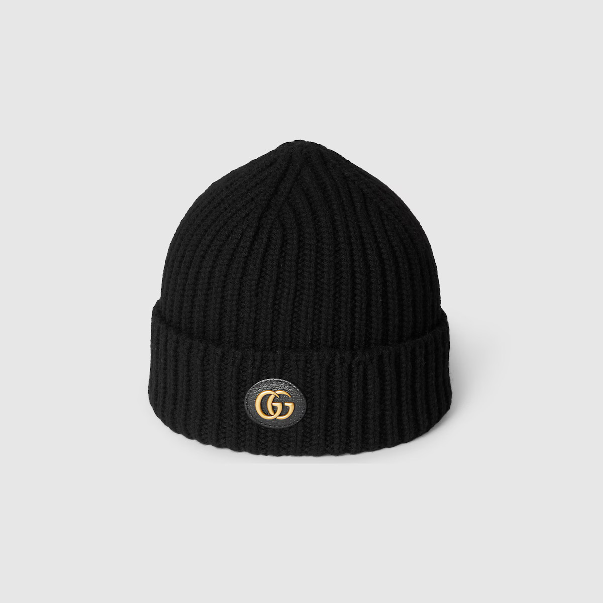 Gucci - Wool cashmere hat with Double G | Gucci (US)