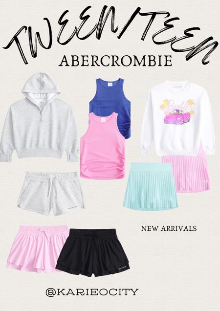 Tween/Teen Abercrombie 🎀

Abercrombie// Abercrombie Kids// Kids clothes// Abercrombie New Arrivals // Tween // Teen// Athletic Clothes// Athletic Kids// Comfy Clothes for Tween /: Comfy clothes for teen

#LTKfindsunder50 #LTKfindsunder100 #LTKkids