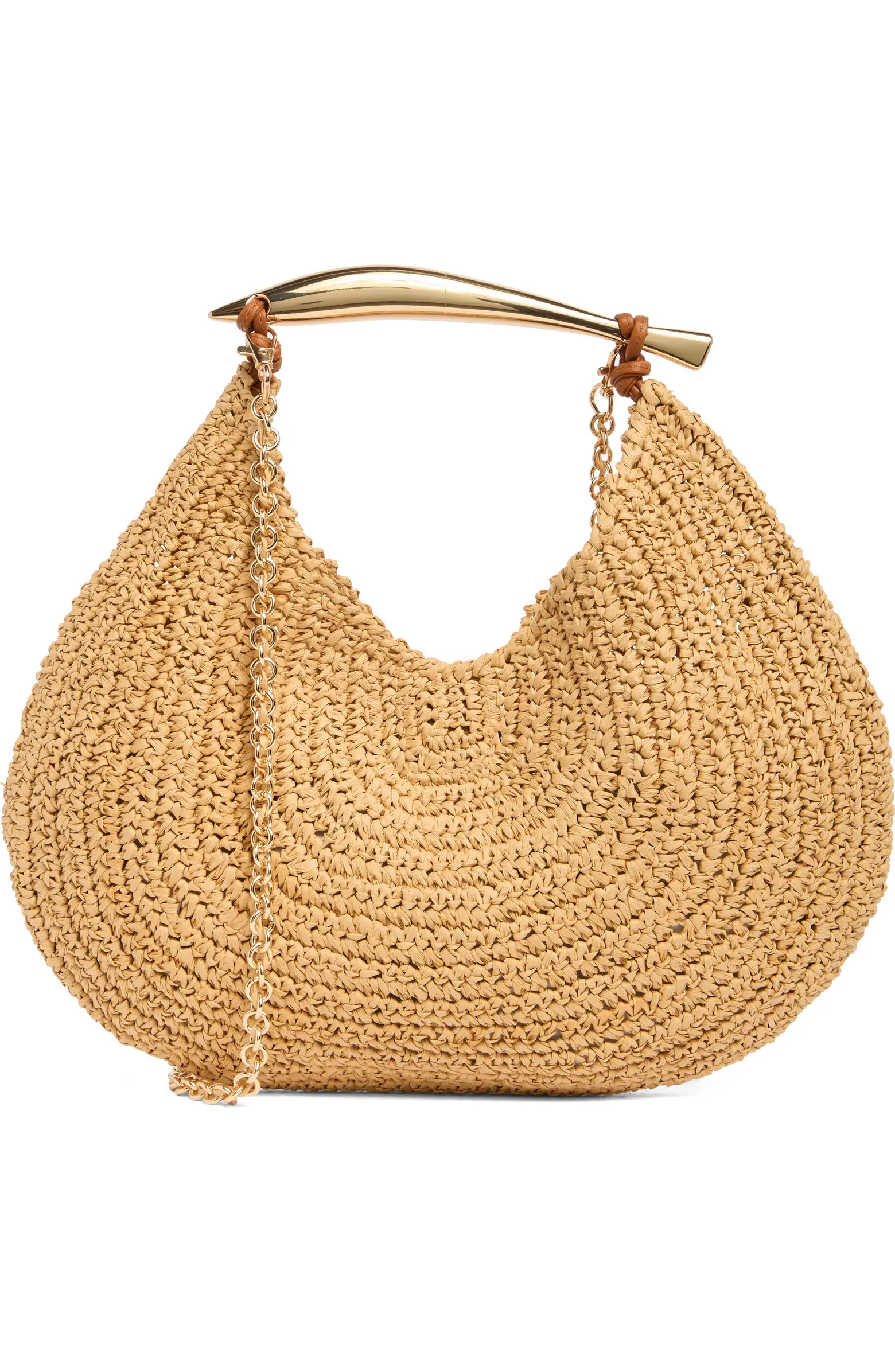 Straw Top Handle Satchel | Nordstrom Rack