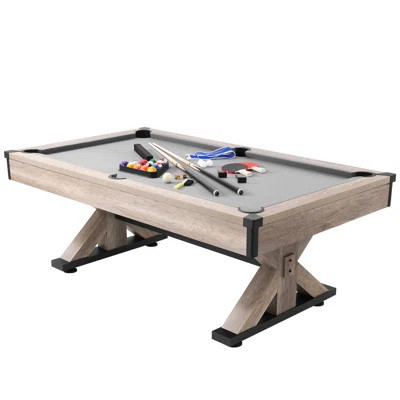 VEVOR 7 ft. Multi Game Pool Table with Leg Levelers | Wayfair North America