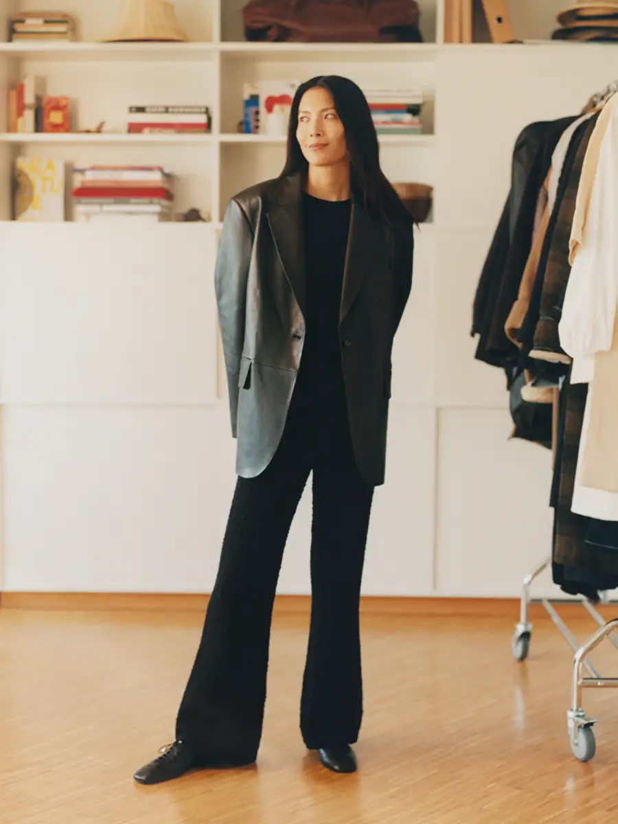 Oversized-Lederblazer | ARKET (US&UK)