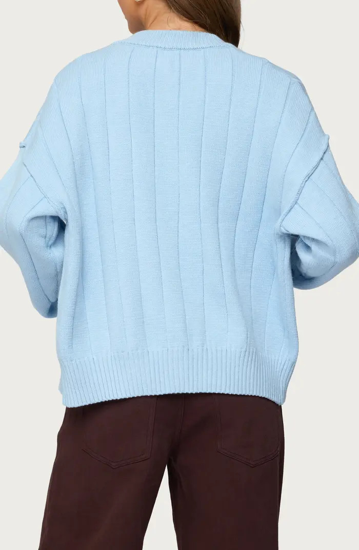 Joanie Wide Rib Cardigan | Nordstrom