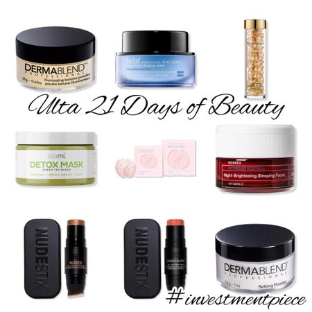 From serums to cream blush to setting and brightening powder- get 50% off these beauty deals @ulta for #21daysofbeauty today only! #investmentpiece 

#LTKsalealert #LTKunder50 #LTKbeauty