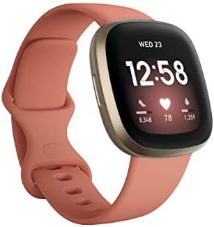 Fitbit Versa 3 Health & Fitness Smartwatch with GPS, 24/7 Heart Rate, Alexa Built-in, 6+ Days Bat... | Amazon (US)