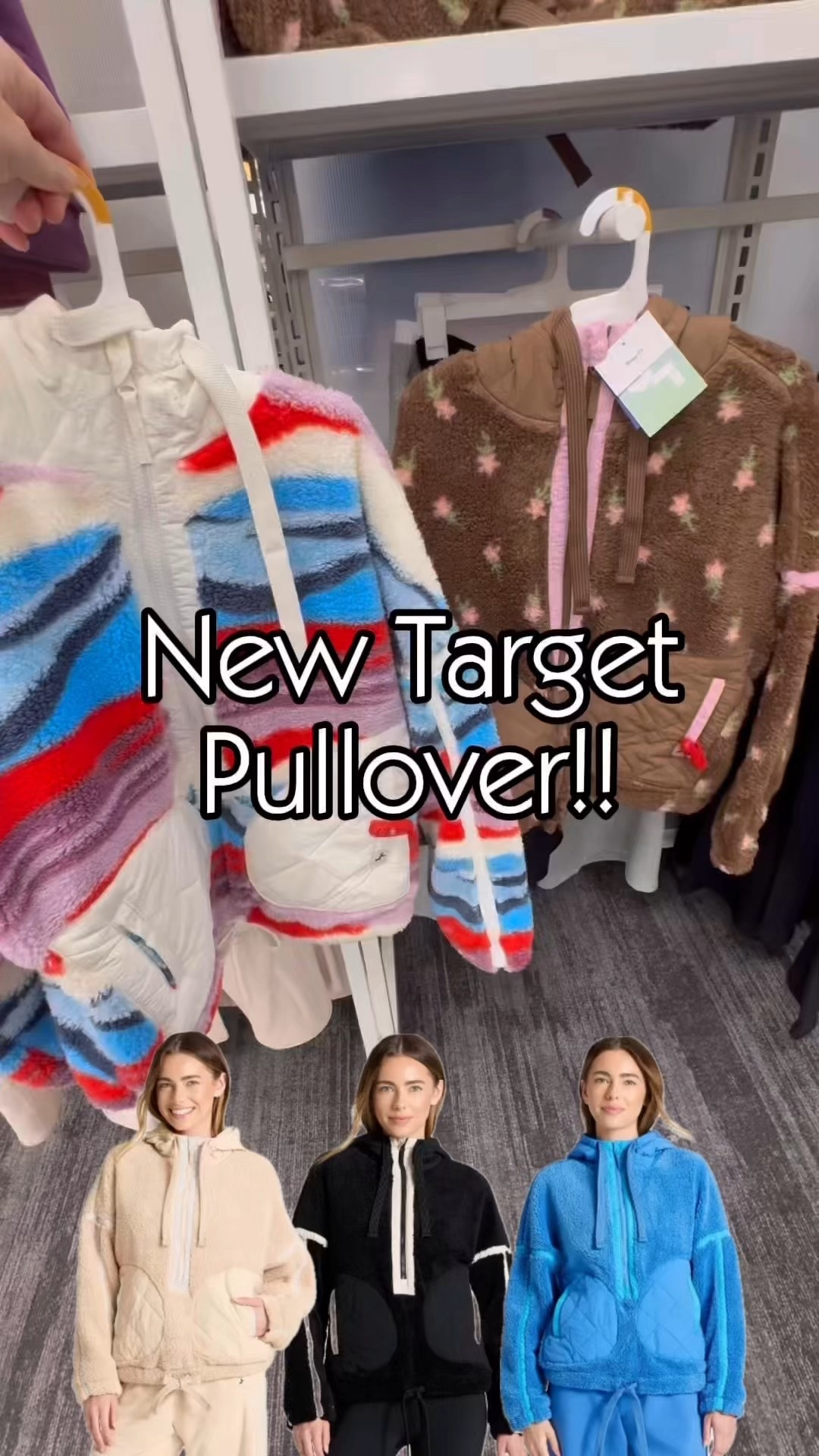 Target JoyLab Women's Contrast High Pile 1/2 Zip Jacket

#LTKFindsUnder50 #LTKStyleTip