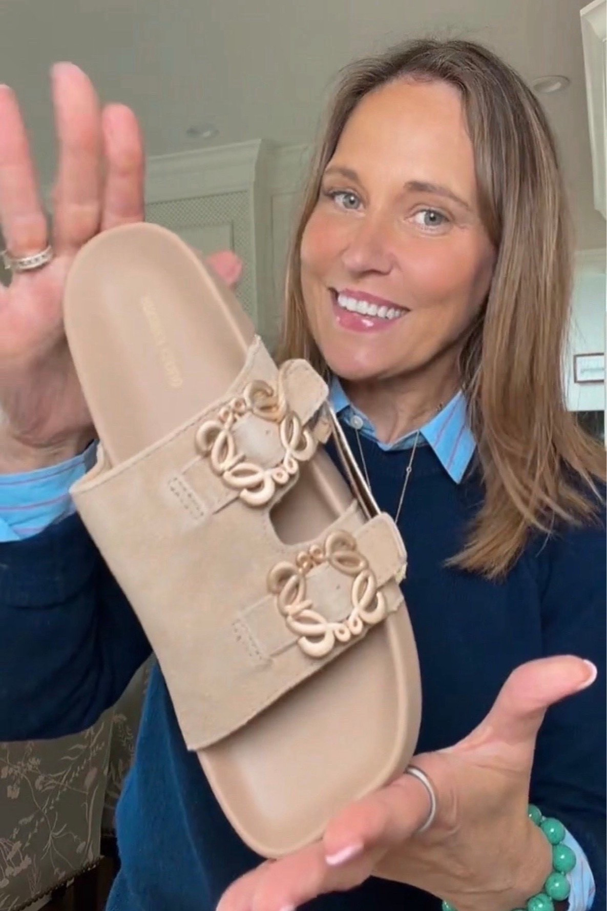 These might be the cutest sandals we’ve found lately. They have that designer-inspired look without the higher price tag, and they’re comfortable enough to wear all day. This is the kind of pair you’ll reach for with everything this season. s

#LTKOver40 #LTKMidsize #LTKdayinmylife