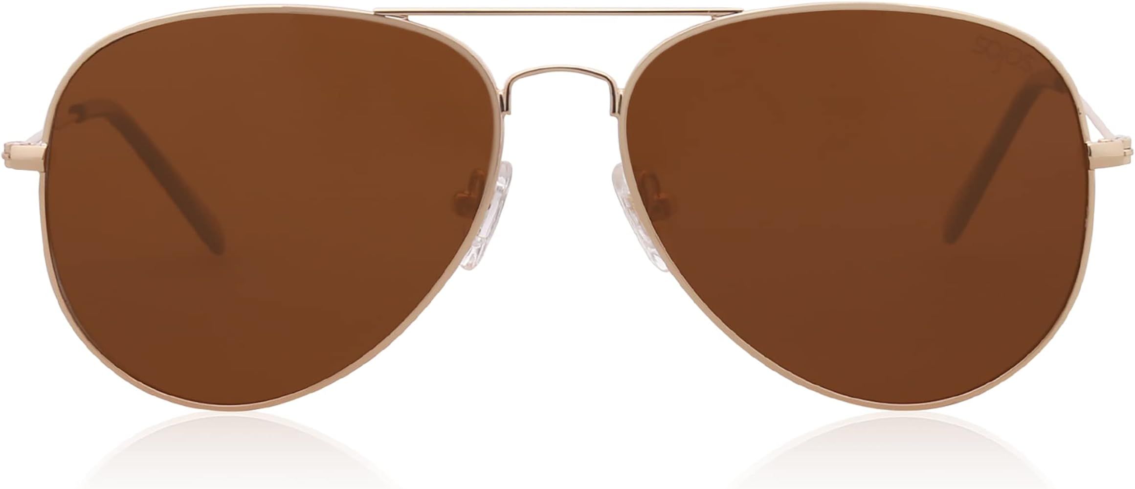 SOJOS Classic Aviator Polarized Sunglasses for Men Women Vintage Retro Style | Amazon (US)