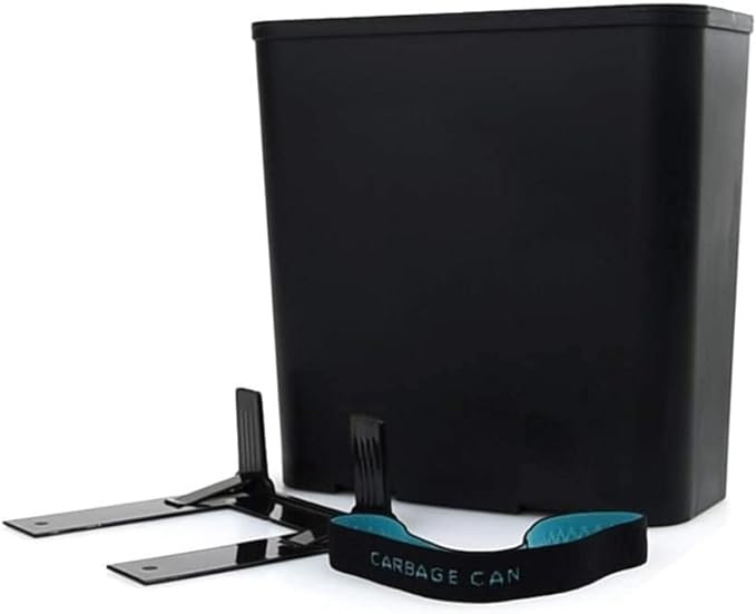 Premium Car Trash Can with Floor Mat Clip and Bag Securement Band | Keep Car Tidy with This 100% ... | Amazon (US)