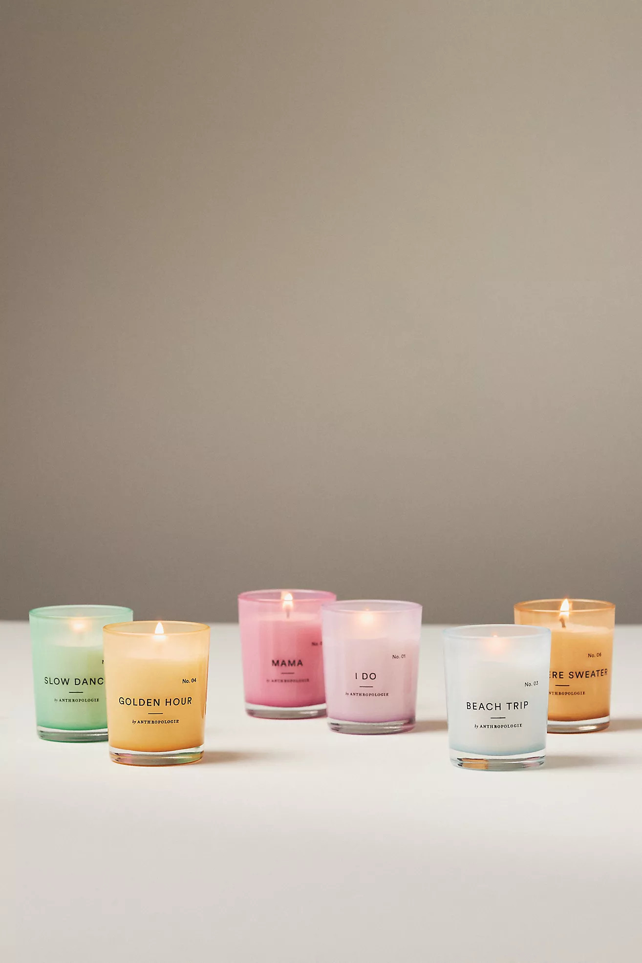 Nostalgia Discovery Mini Candles, Set of 6 | Anthropologie (US)