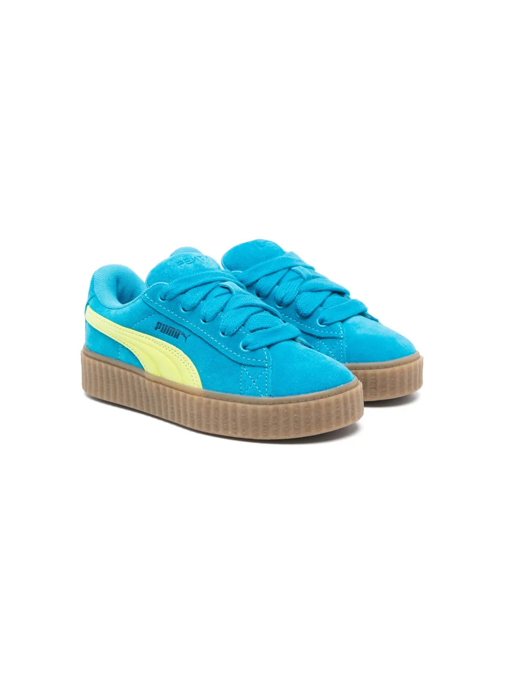 Puma Kids x Fenty Creeper Phatty Suede Sneakers | Blue | FARFETCH ES | Farfetch Global