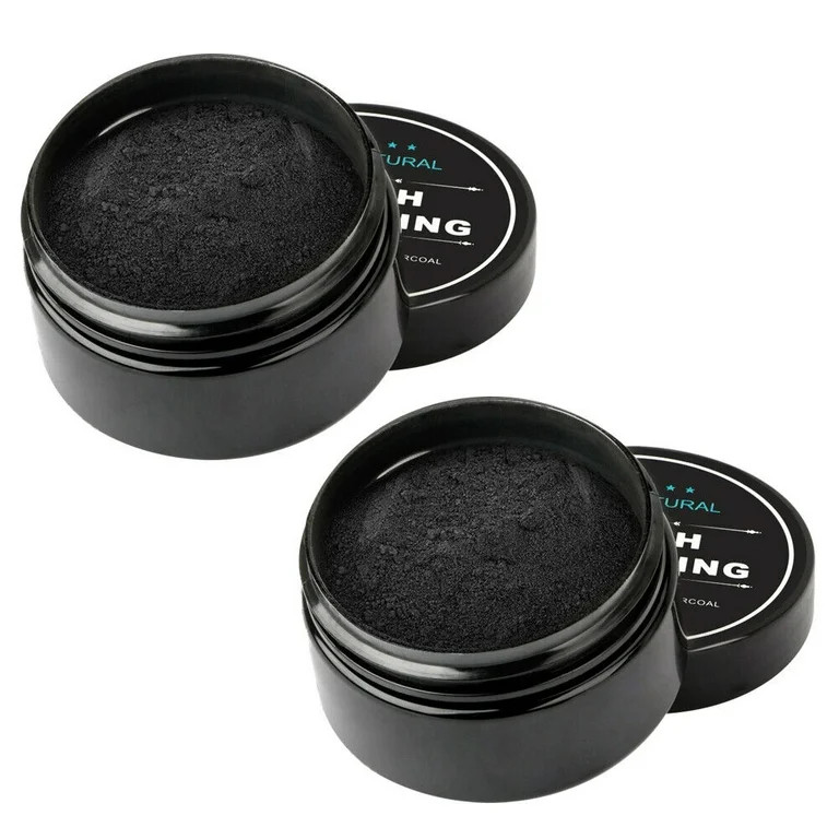 US 2-4Pc Activated Charcoal Teeth Whitening Powder Organic Coconut Removes Stain - Walmart.com | Walmart (US)