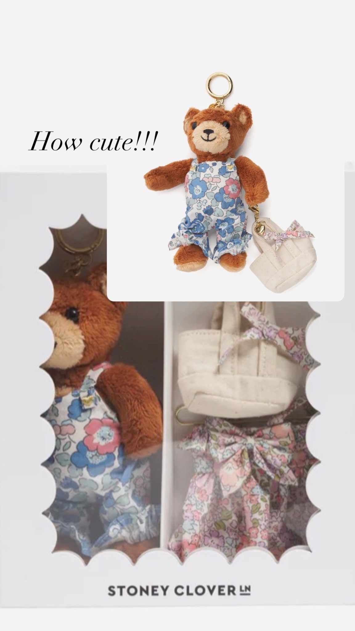 The cutest bag charm 

Bear Bag Charm Made with Liberty
Fabric

#LTKFestival #LTKdayinmylife #LTKootd