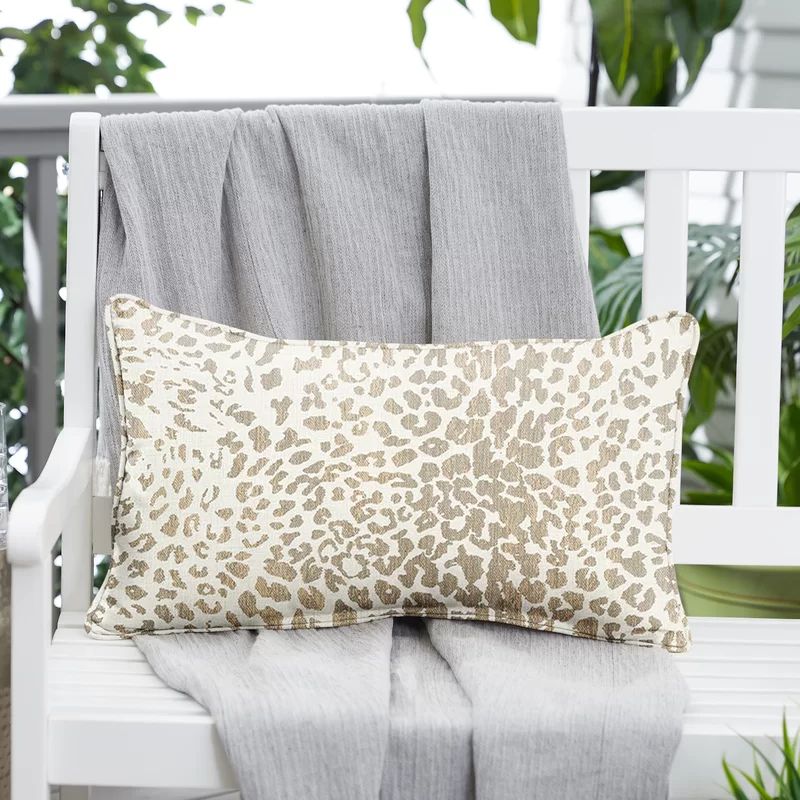 Scheid Animal Print Sunbrella® Indoor/Outdoor Throw Pillow (Set of 2) | Wayfair North America
