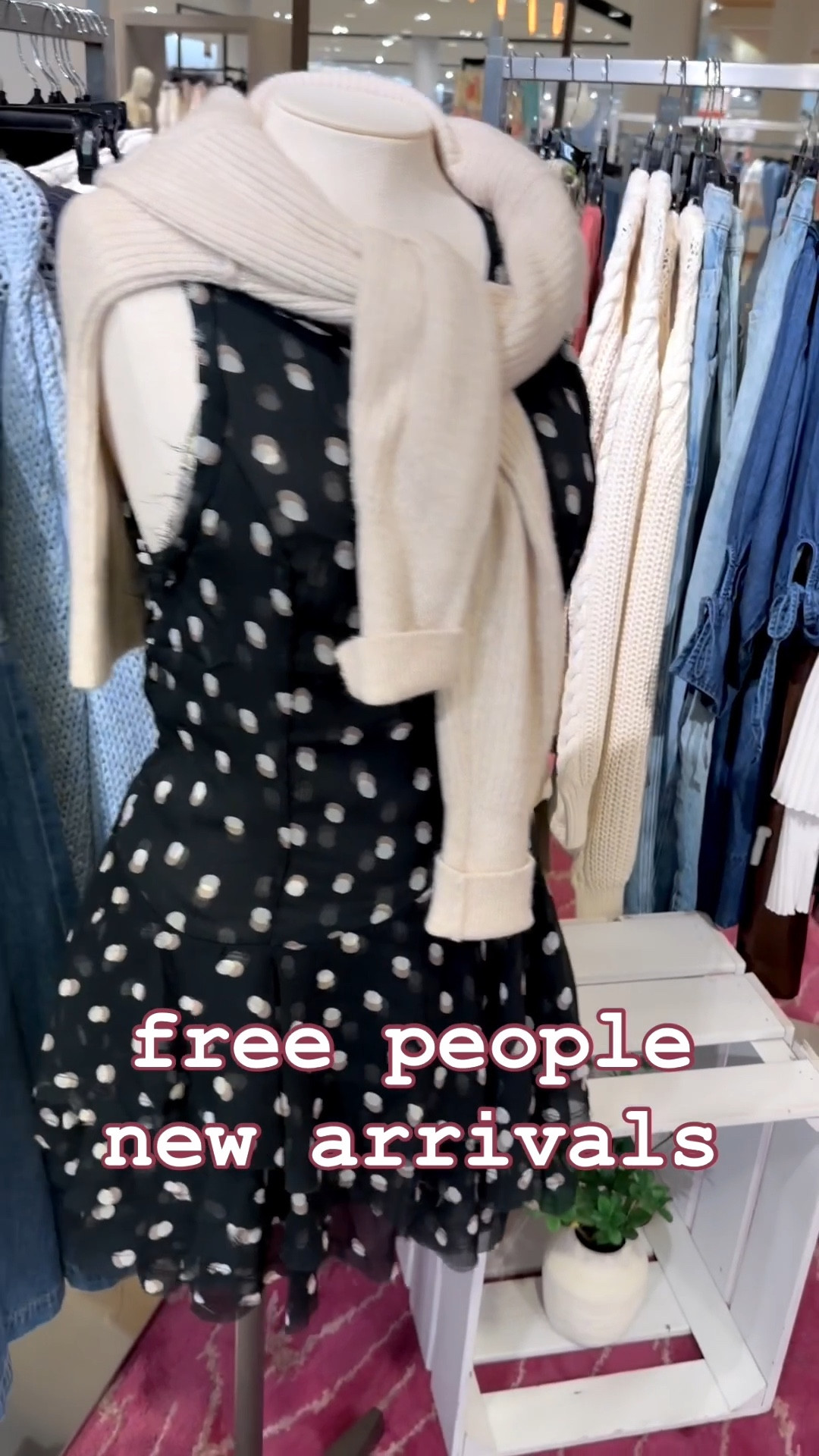 Free people new arrivals! ……………. spring outfit spring dress polka dot dress mini dress black and white dress zip up sweater zip up cardigan free people finds free people jeans free people set fp set midi dress maxi dress smocked dress patchwork jeans patch jeans church dress easter dress baby shower dress wedding guest dress spring wedding dress bridal shower dress wedding shower dress floral dress with sleeves modest dress oversized tee white tee colorful looks colorful dress strapless dress overalls  

 #LTKMidsize #LTKTravel #LTKWedding