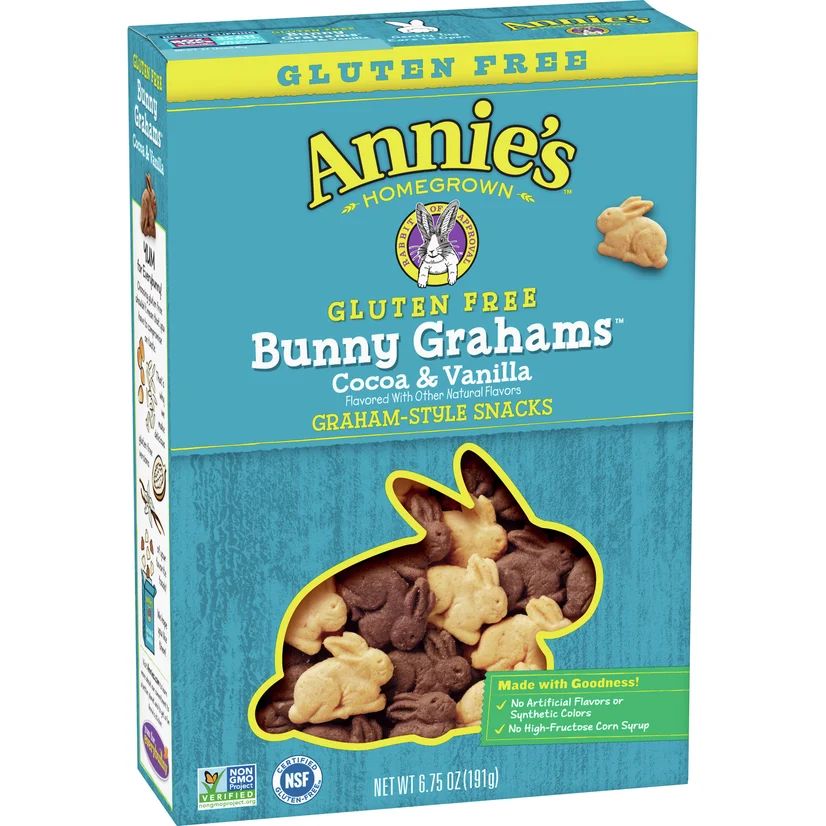 Annie's Gluten Free Cocoa & Vanilla Bunny Cookies, 6.75 oz | Walmart (US)
