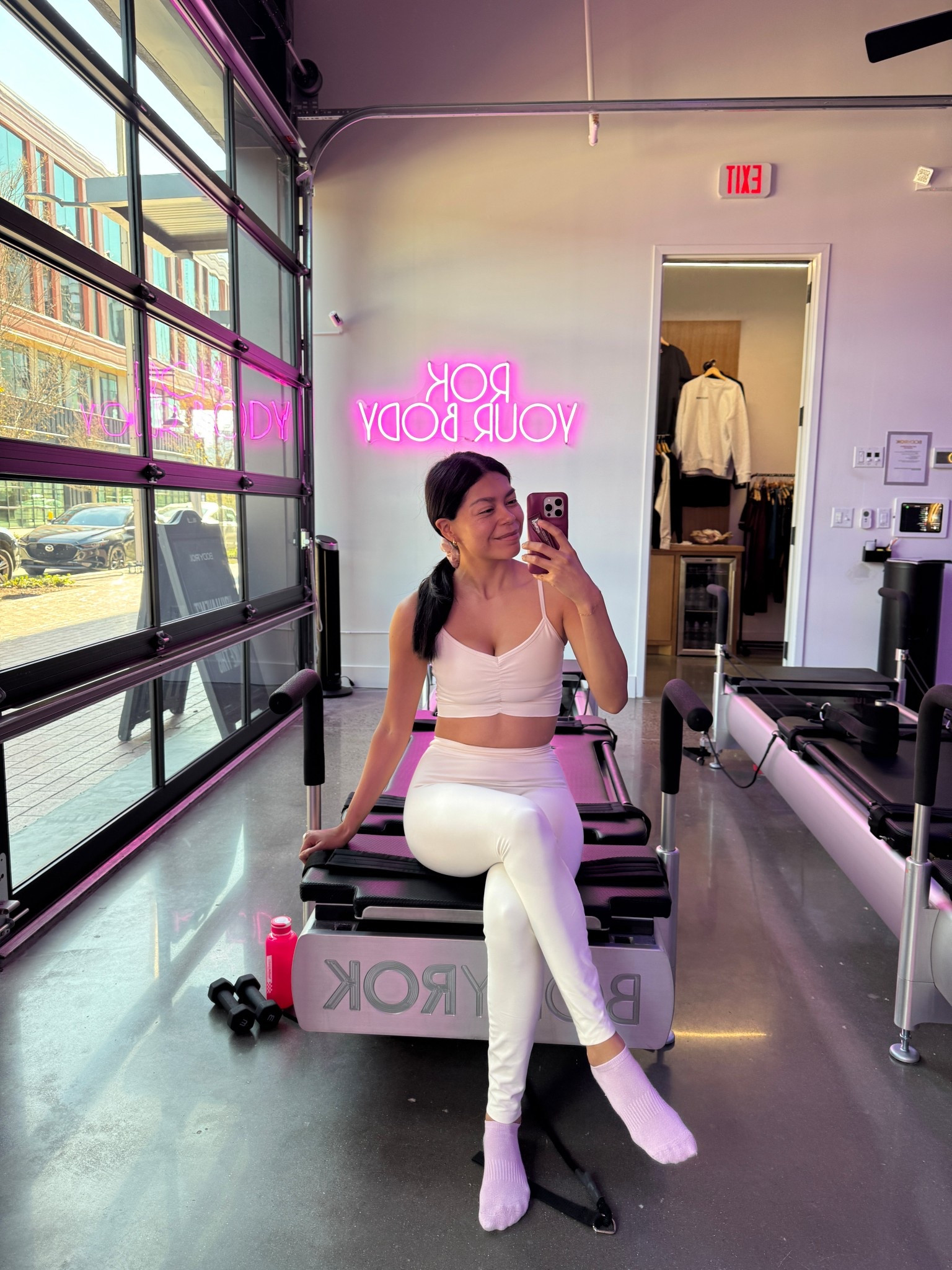My fave cream 437 pilates set 
🍨🤍✨🪽

#LTKfitnessgoals #LTKFindsUnder100 #LTKActive