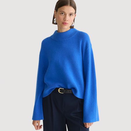 Cashmere sweater top.

#LTKover40 #LTKworkwear