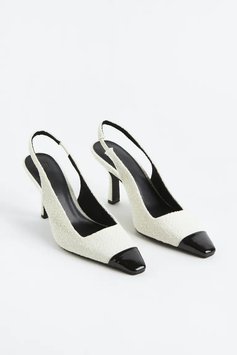 Textured slingbacks | H&M (UK, MY, IN, SG, PH, TW, HK)
