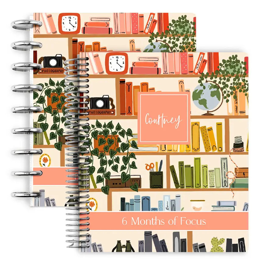 Buy a 6-Month Daily Planner | 7x9 Customizable Planner | Plum Paper