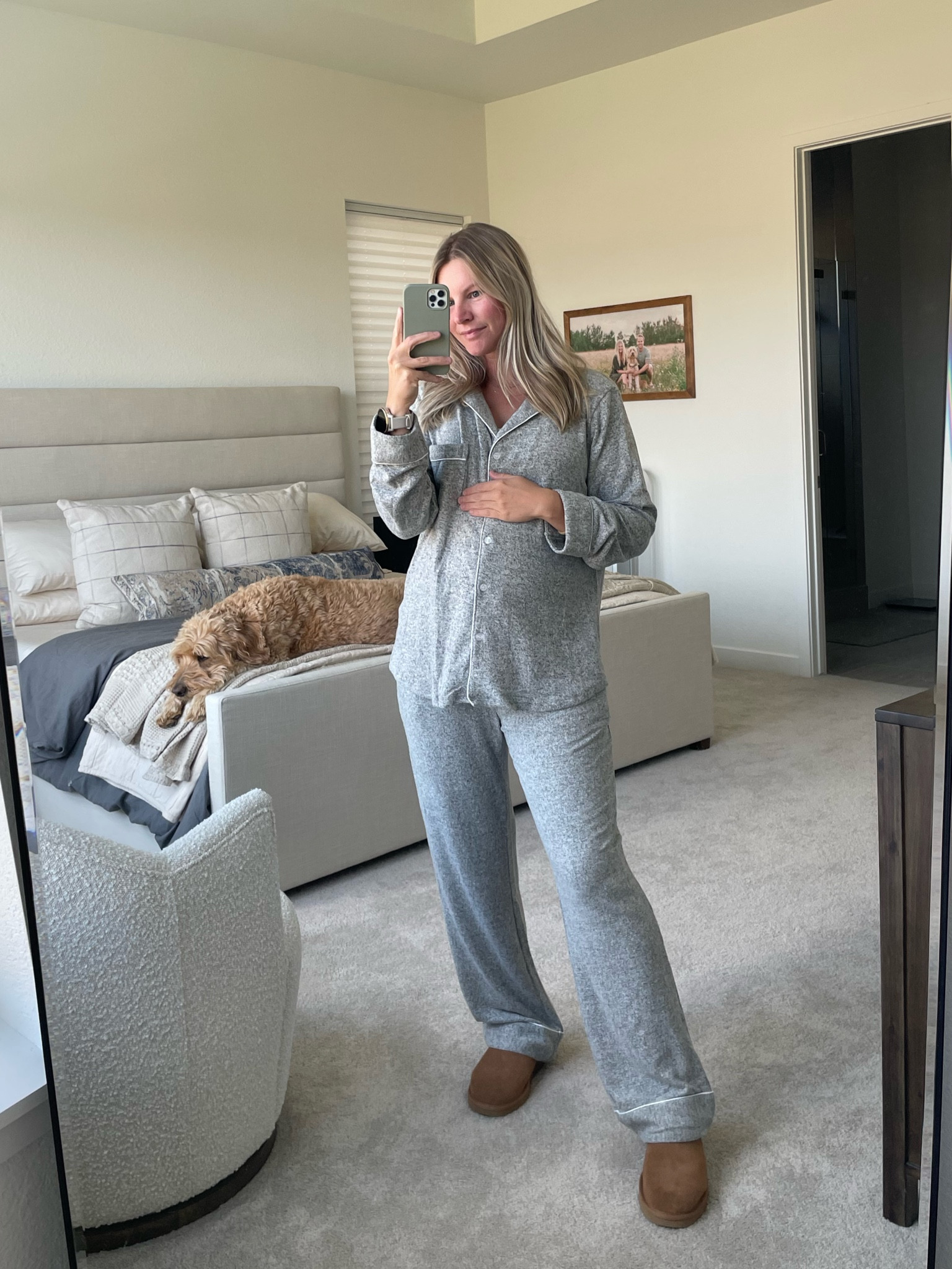 Amazon Prime Pajama Set Perfect For Pregnancy! 

Size: Medium — normal size would be small 

#LTKbump #LTKsalealert #LTKxPrime