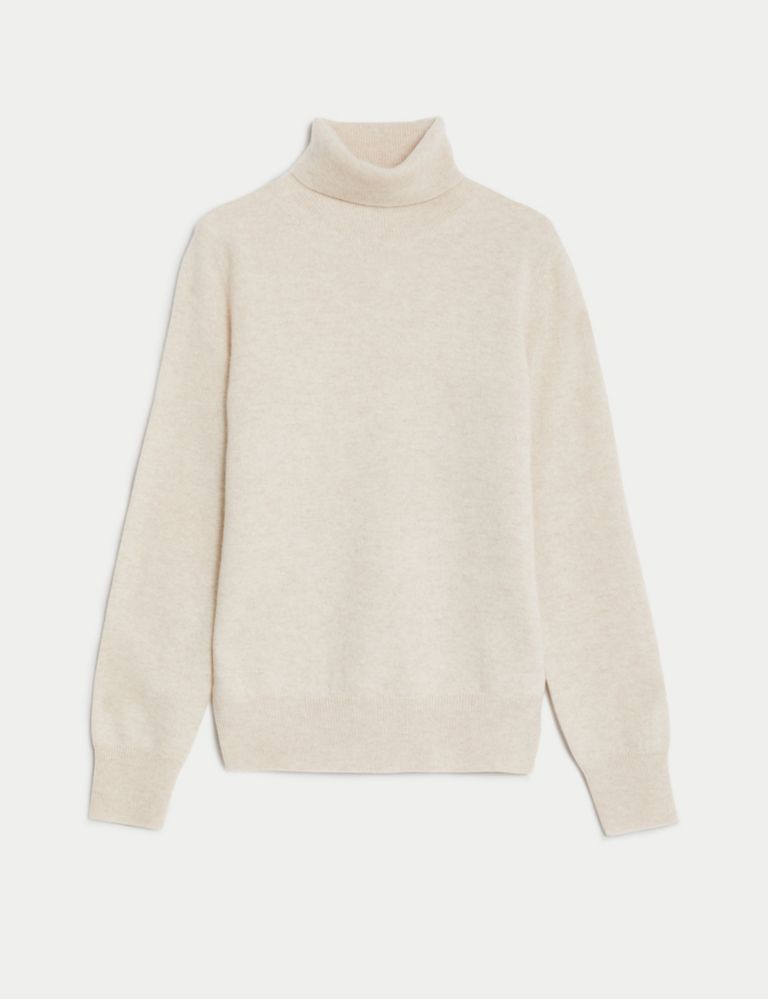 Pure Cashmere Roll Neck Jumper | Marks & Spencer (UK)