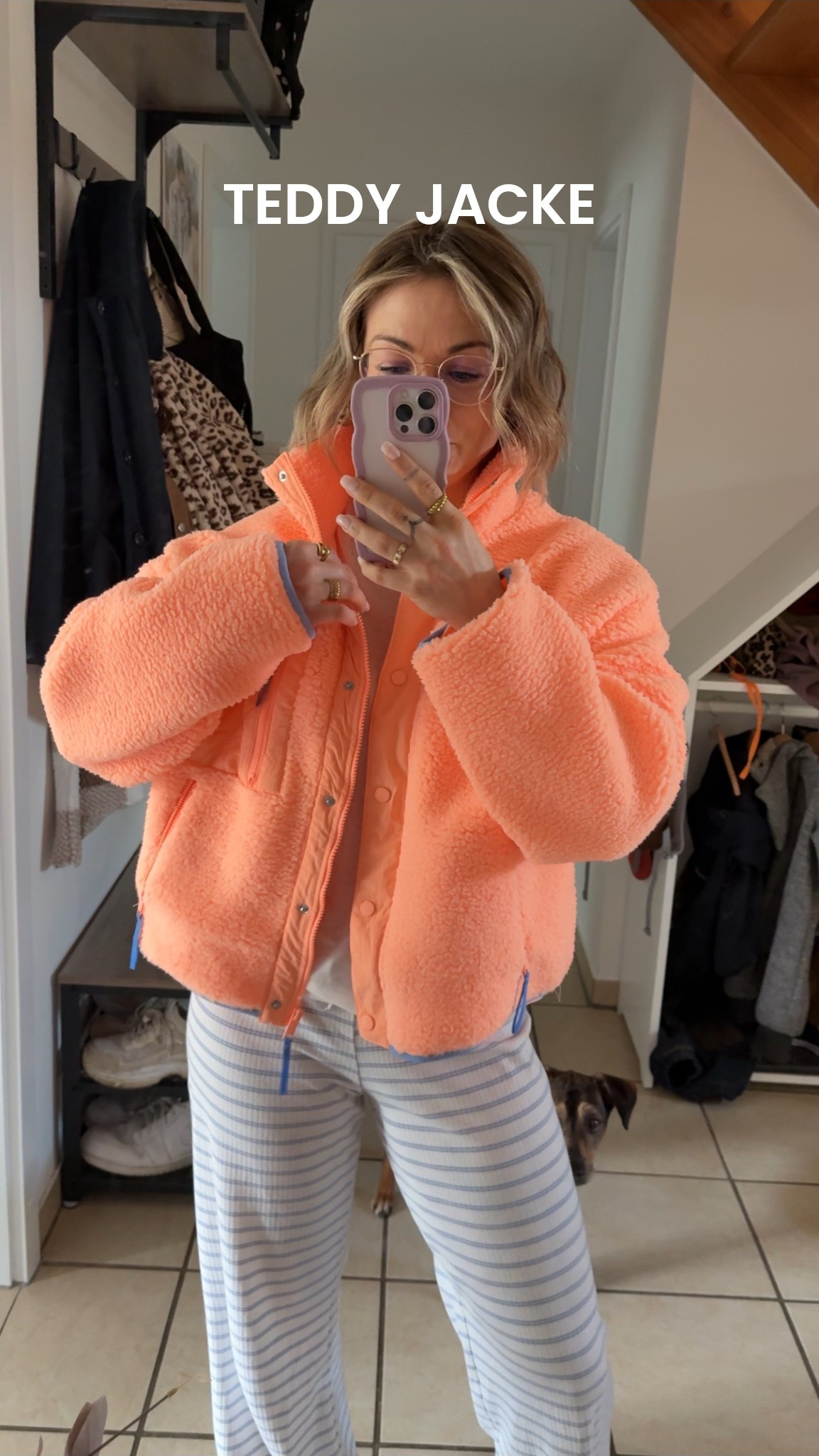 Hammer oder ?! #teddy #teddyfleece #fleecejacke #neon #neonorange #next 

#LTKstyletip #LTKdeutschland #LTKspring