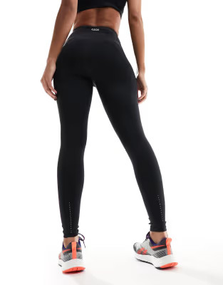 ASOS 4505 Icon run tie waist legging with running pocket in black | ASOS (Global)