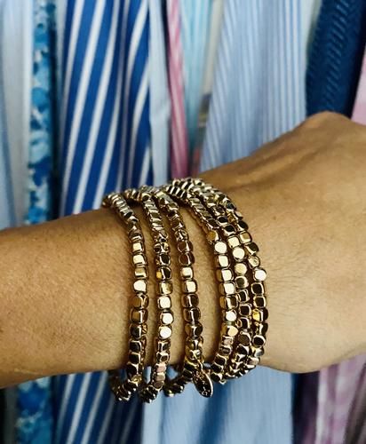 Tiny beads stretch bracelets set-of-six | J.Crew Factory
