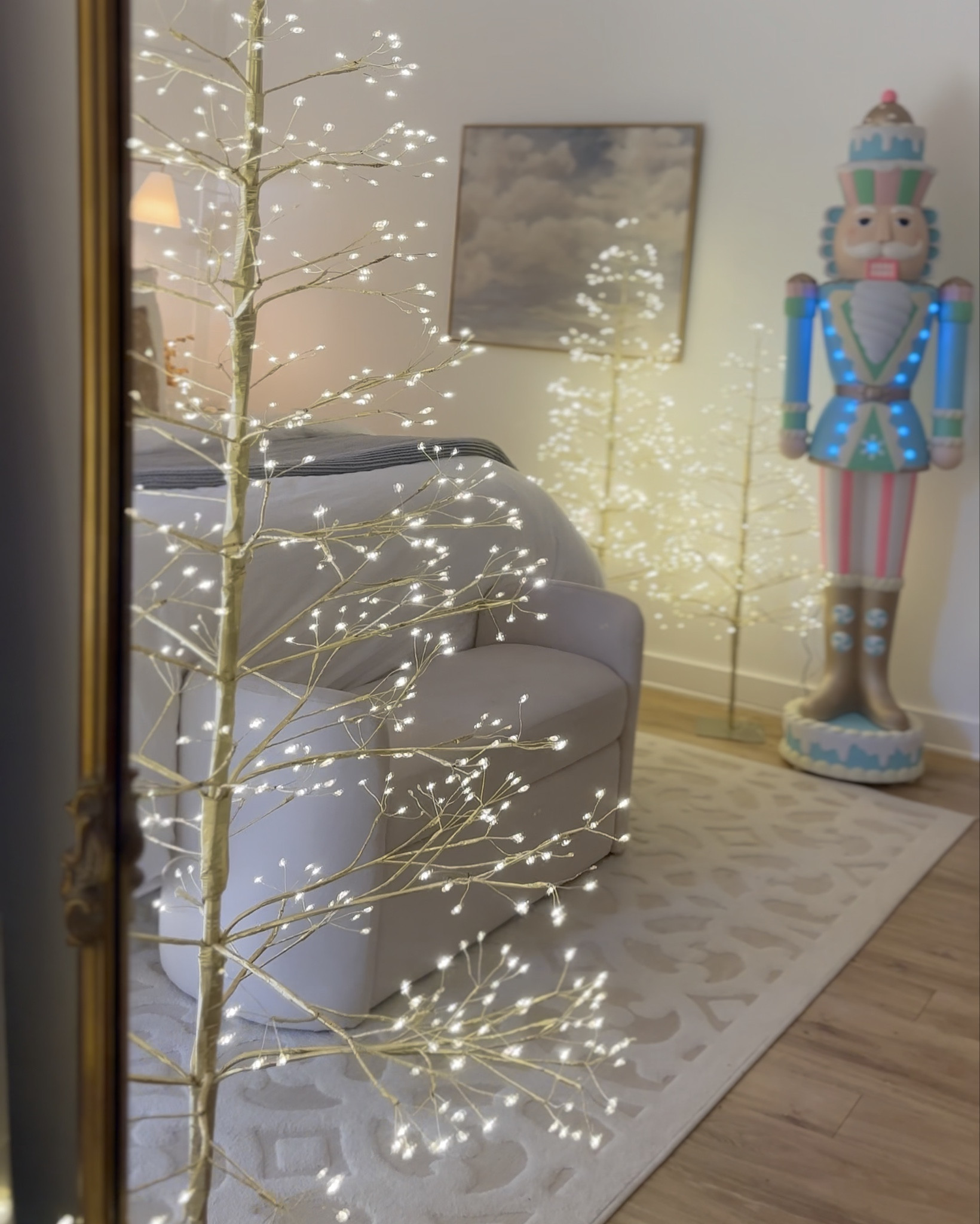 Because every cozy corner deserves a little nutcracker magic 💫 Walmart Christmas finds are so good this season! Shop my oversized nutcracker, before they sell out! 🎄

#LTKHome #LTKSeasonal #LTKStyleTip