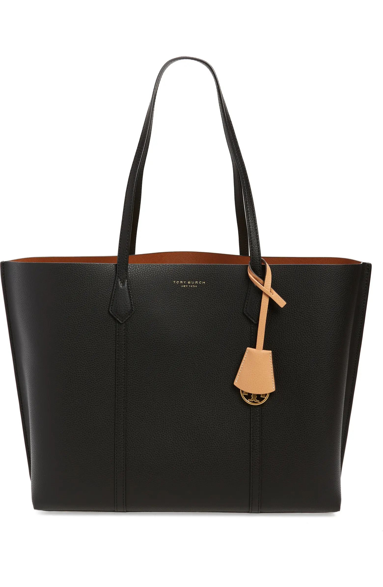 Perry Triple Compartment Leather Tote | Nordstrom