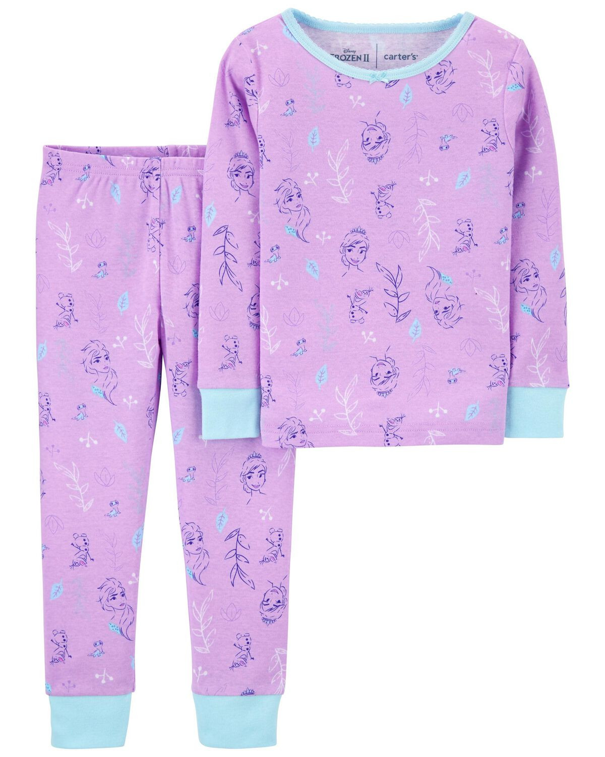 Purple Toddler 2-Piece Frozen 2 100% Snug Fit Cotton Pajamas | carters.com | Carter's