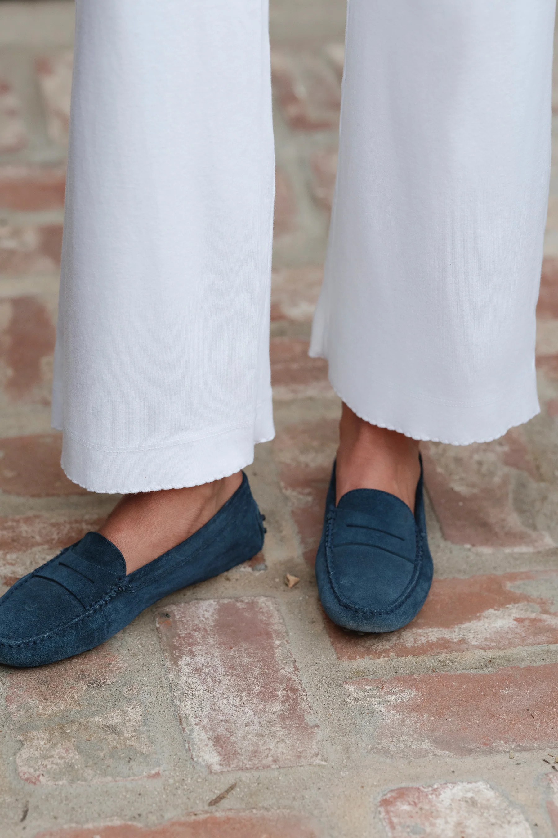 The Baby Rib Scallop Pant | DONNI.