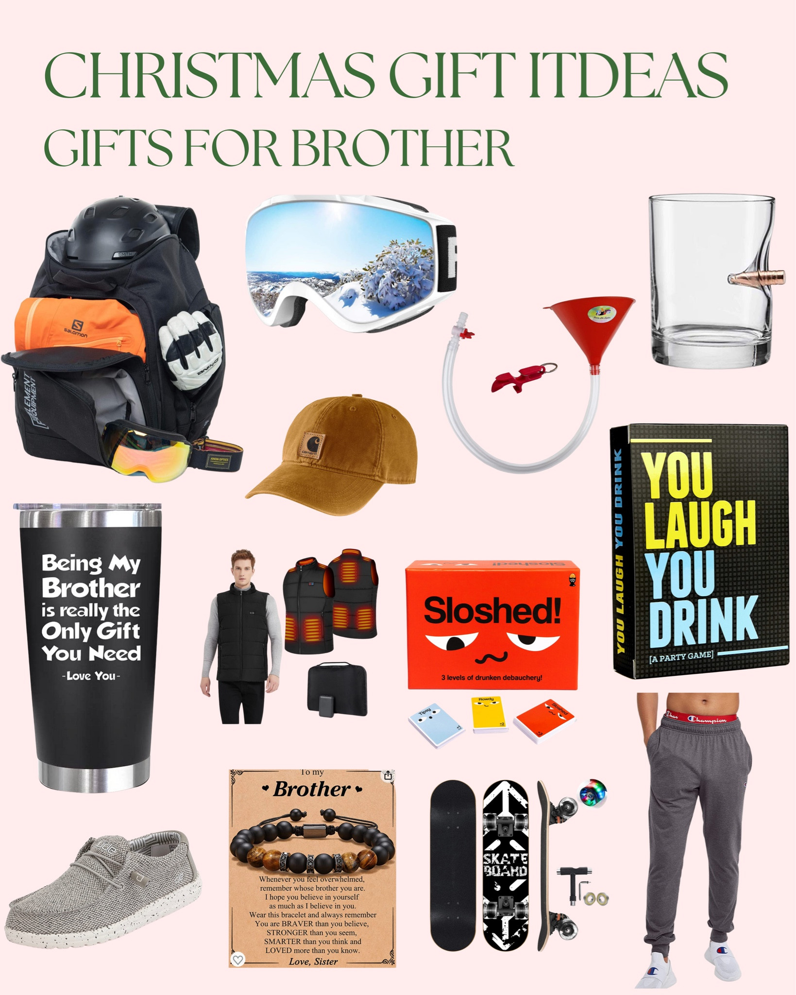 Christmas gift ideas for brother 

#LTKSeasonal #LTKHoliday #LTKGiftGuide