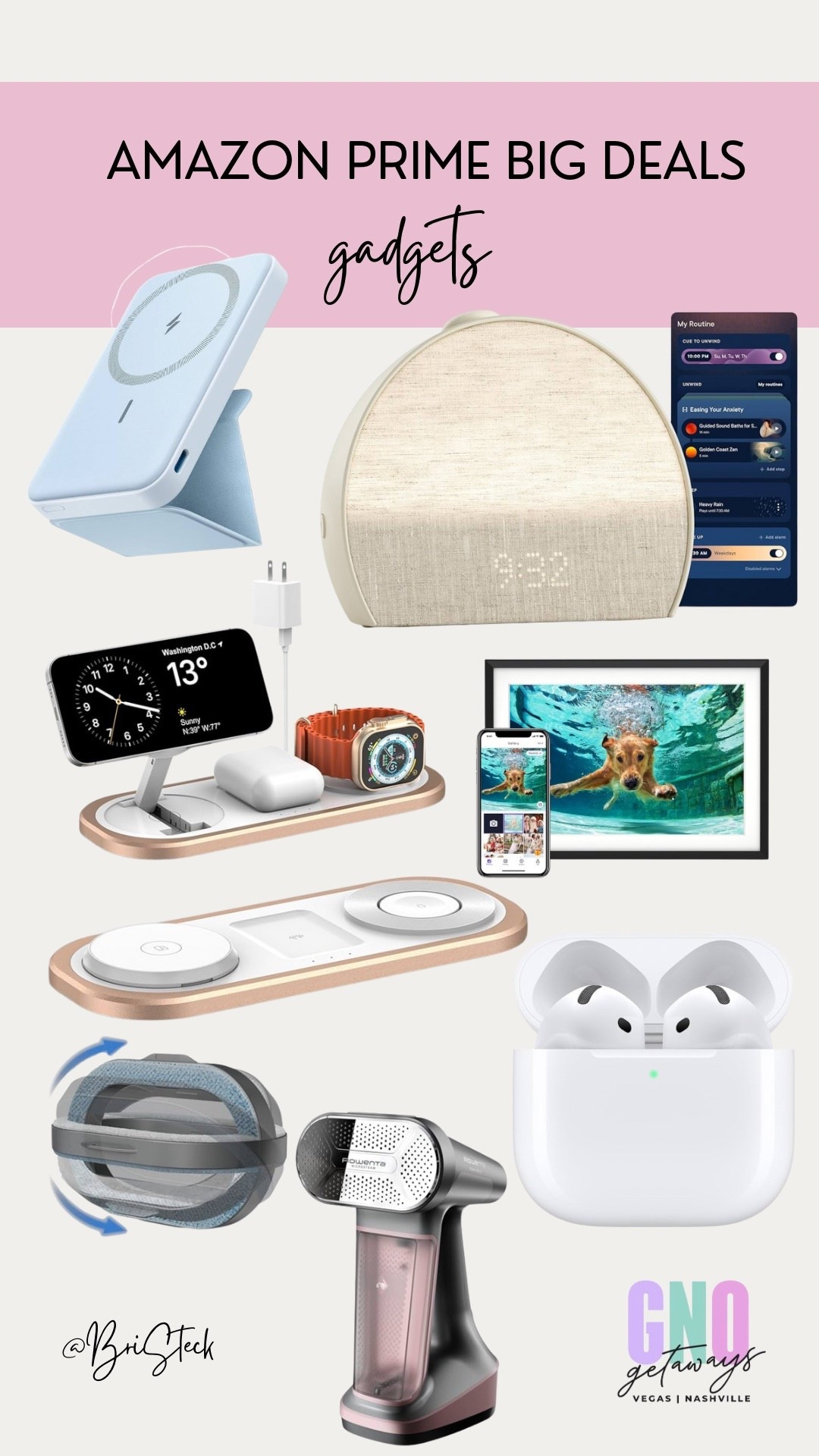Here are some #gadgets I found over on #amazon that are included in the #bigdealsday sale! I love my #anker power bank for my phone when I’m on the go. The #hatch alarm clock is also so nice and much less jarring than an iPhone alarm in the mornings. The digital picture frame would also make a great Christmas or Hanukkah gift!


#tech #technology #airpods #apple #powerbank #portablecharger #chargingstation #pictureframe #hatchalarm #amazon #amazonprime #sale #salealert  

#LTKFindsUnder100 #LTKSaleAlert #LTKHome