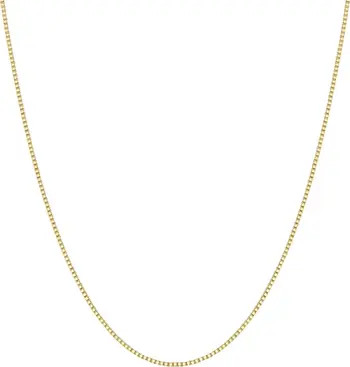 Box Chain Necklace | Nordstrom