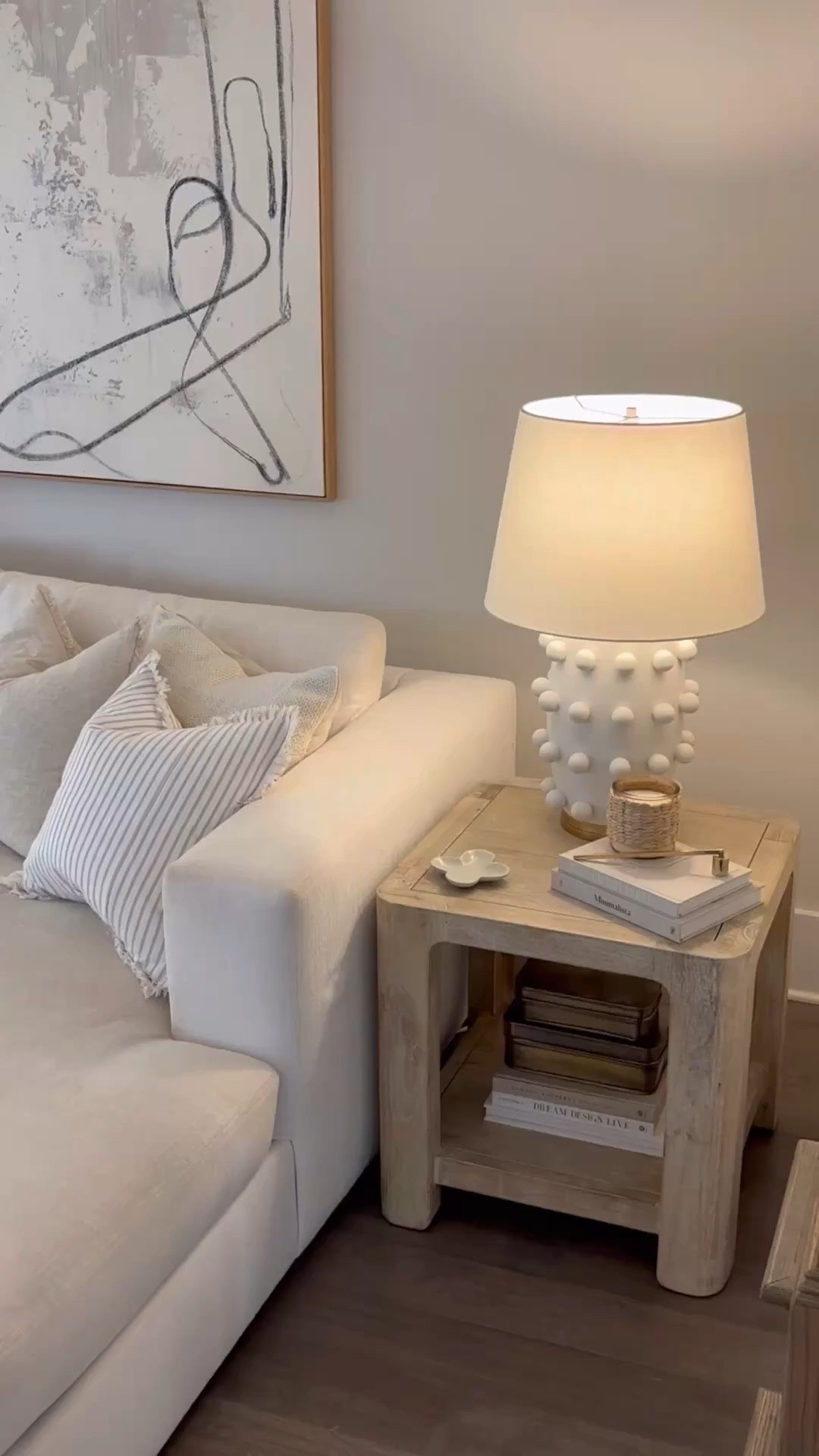 Love this end table by my sofa from pottery barn! I also found a super similar more affordable one from Amazon I shared below! 🤍



Home, minimalism, neutral, living room, home decor, furniture, sidneymarieduke

#LTKHome