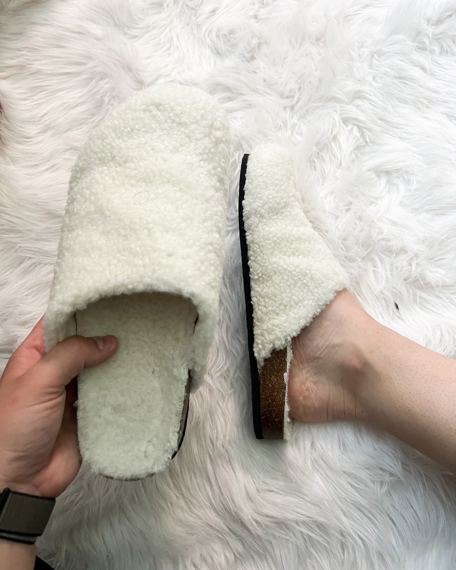 Amazon Sherpa clogs - ugg look alike
Not similar in quality to ugg but a good look a like. I ordered 10 

#LTKstyletip #LTKshoecrush #LTKcurves
