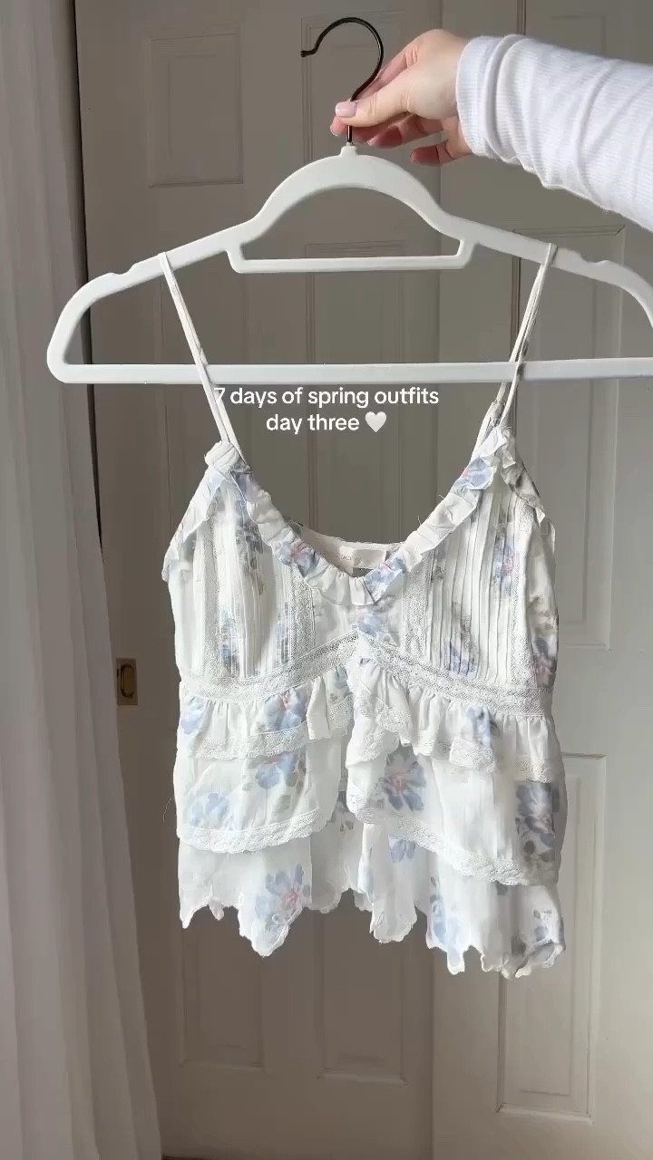 Spring outfit day three 🤍 wearing size xs in the skirt & small in the top 🫶🏻 spring outfit, country concert, 

#LTKstyletip #LTKFestival #LTKtravel