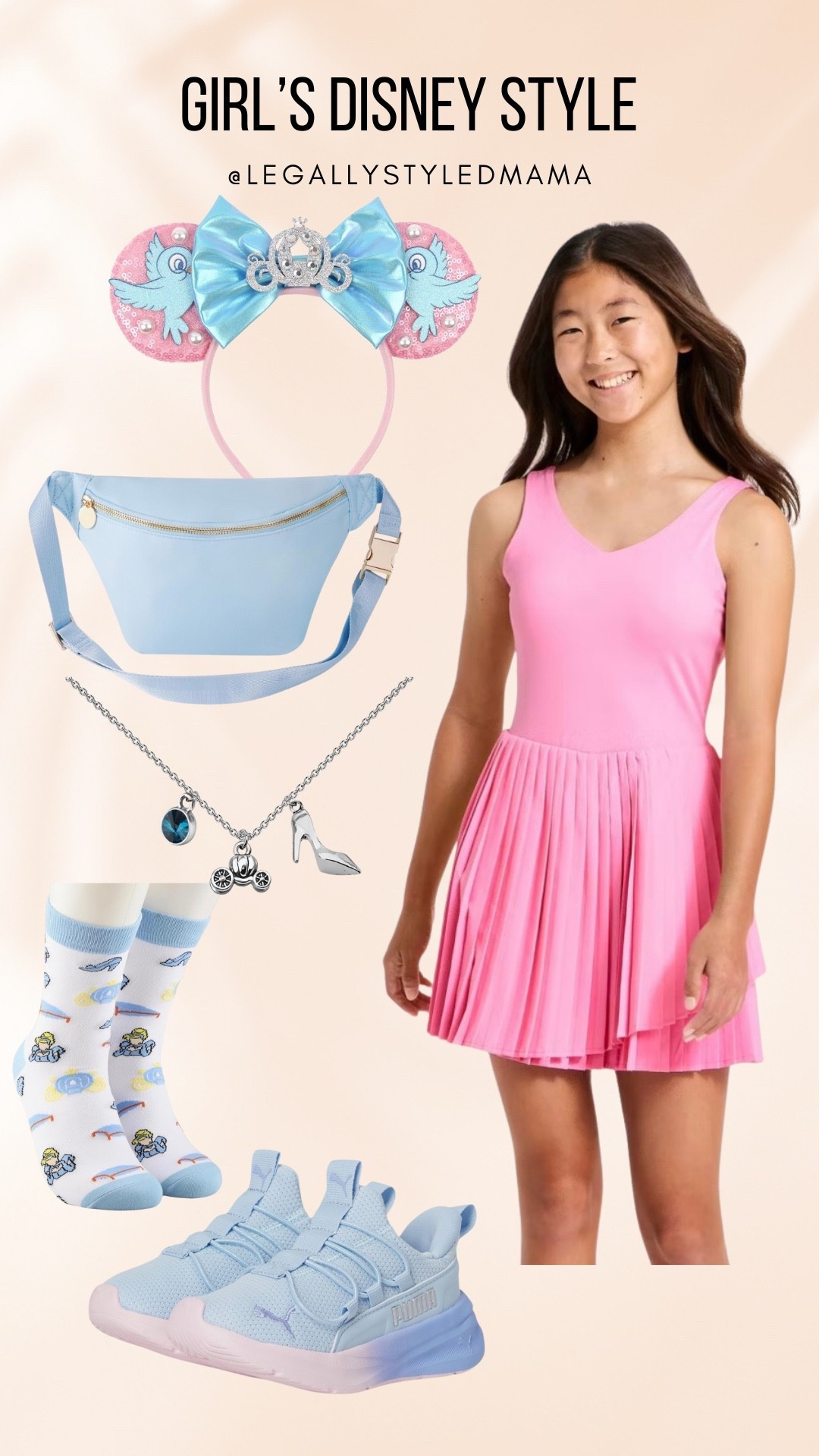 Girl’s Cinderella inspired look for Disney! 

Disney outfit, girls style, Disney

#LTKKids #LTKSeasonal #LTKTravel