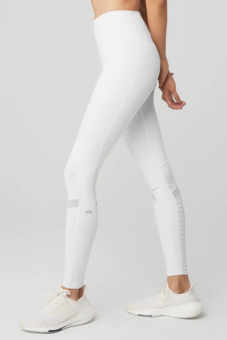 High-Waist Moto Legging | Alo Yoga