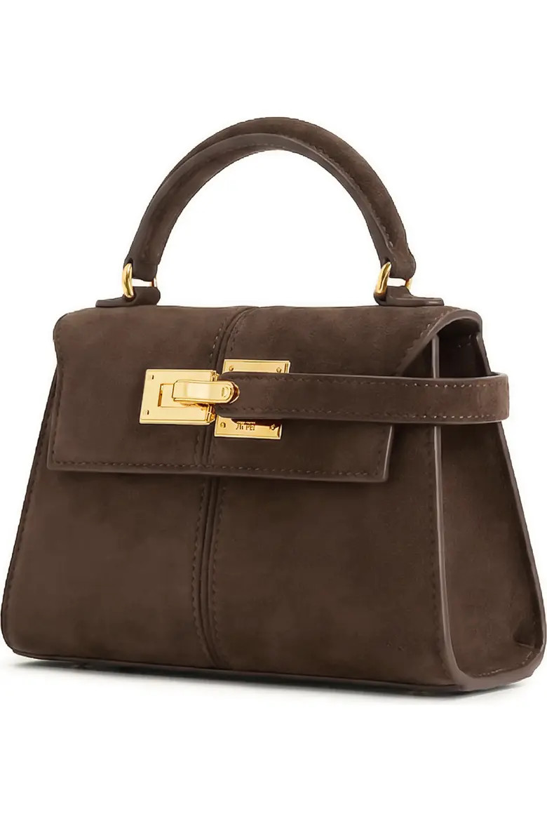 Elise Faux Suede Top Handle Bag (Women) | Nordstrom | Nordstrom