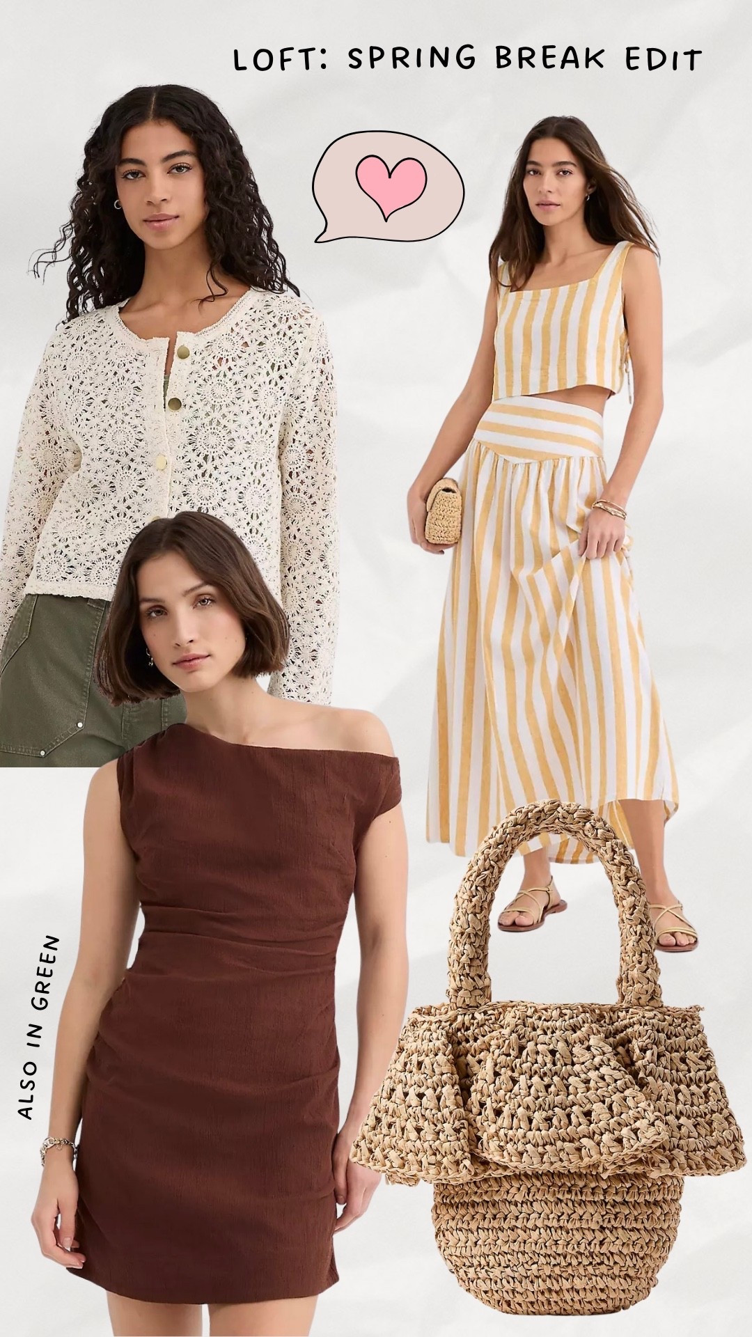 Loft: spring break shopping (currently 50% off plus an extra 15% off!) 

#springshopping #springbreak #springsale

#LTKSpringSale #LTKSaleAlert