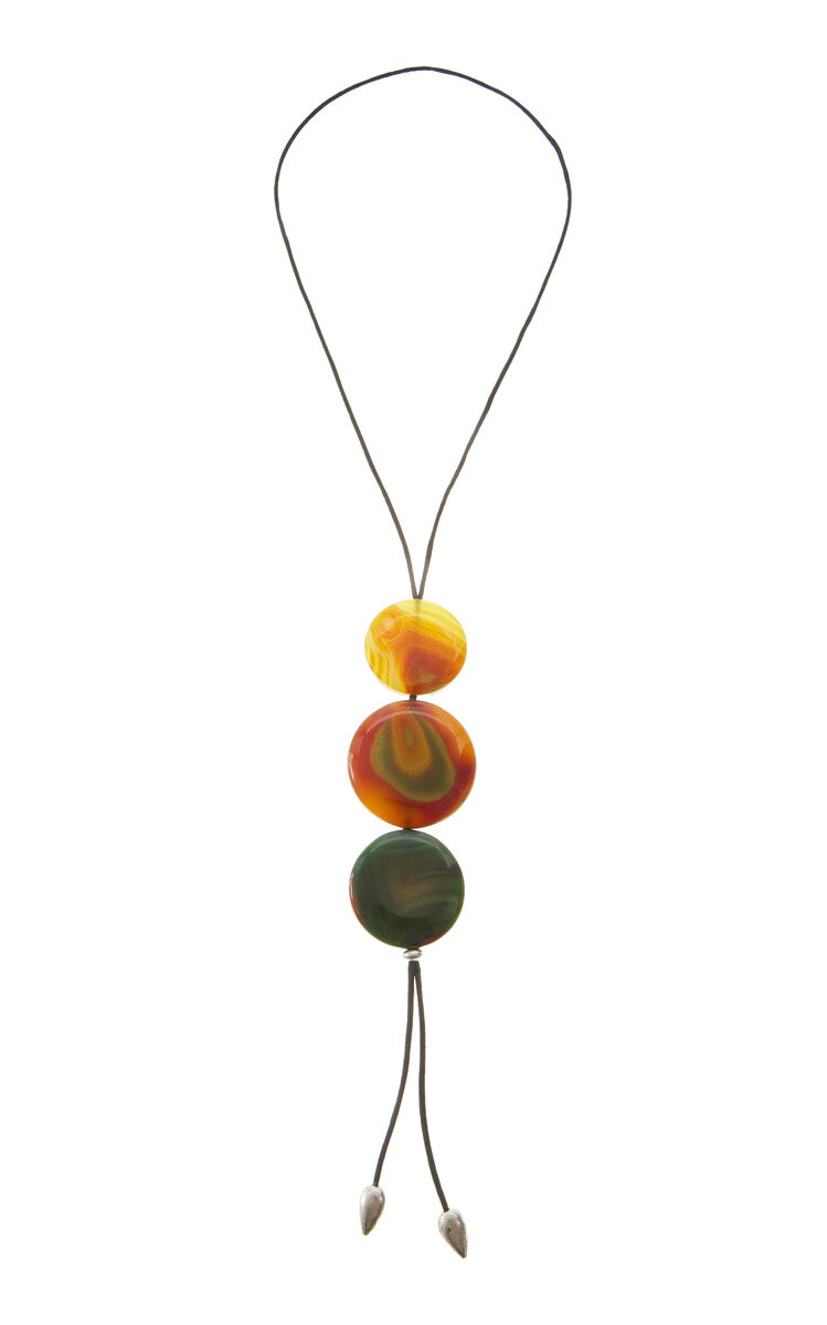 Exclusive La Isla Bolo Tie Leather Cord Necklace | Moda Operandi (Global)