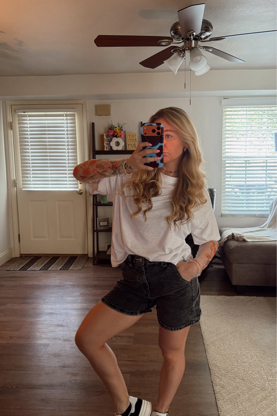 super stylish jorts - so in style right now, mine are from target a few years ago but i linked similar!

#LTKdayinmylife #LTKootd #LTKSeasonal