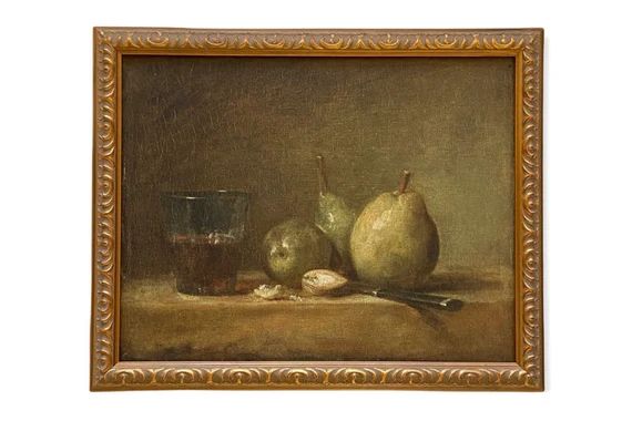 Vintage Framed Canvas Art  // Framed Vintage Print // Vintage Fruit Painting // Still Life Kitche... | Etsy (CAD)
