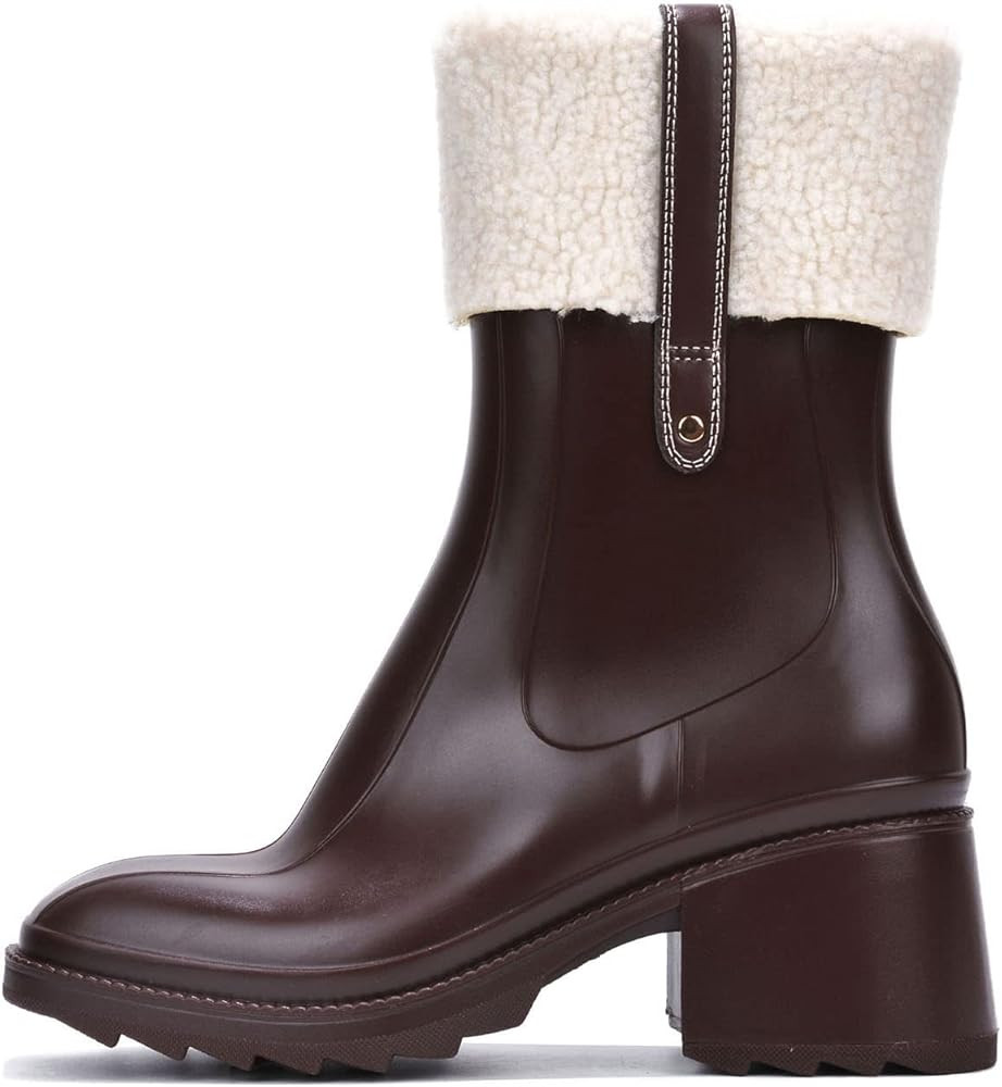 Cape Robbin Chrisma Sexy Chunky Combat Boots for Women, Square Toe Ankle-high Booties | Amazon (US)