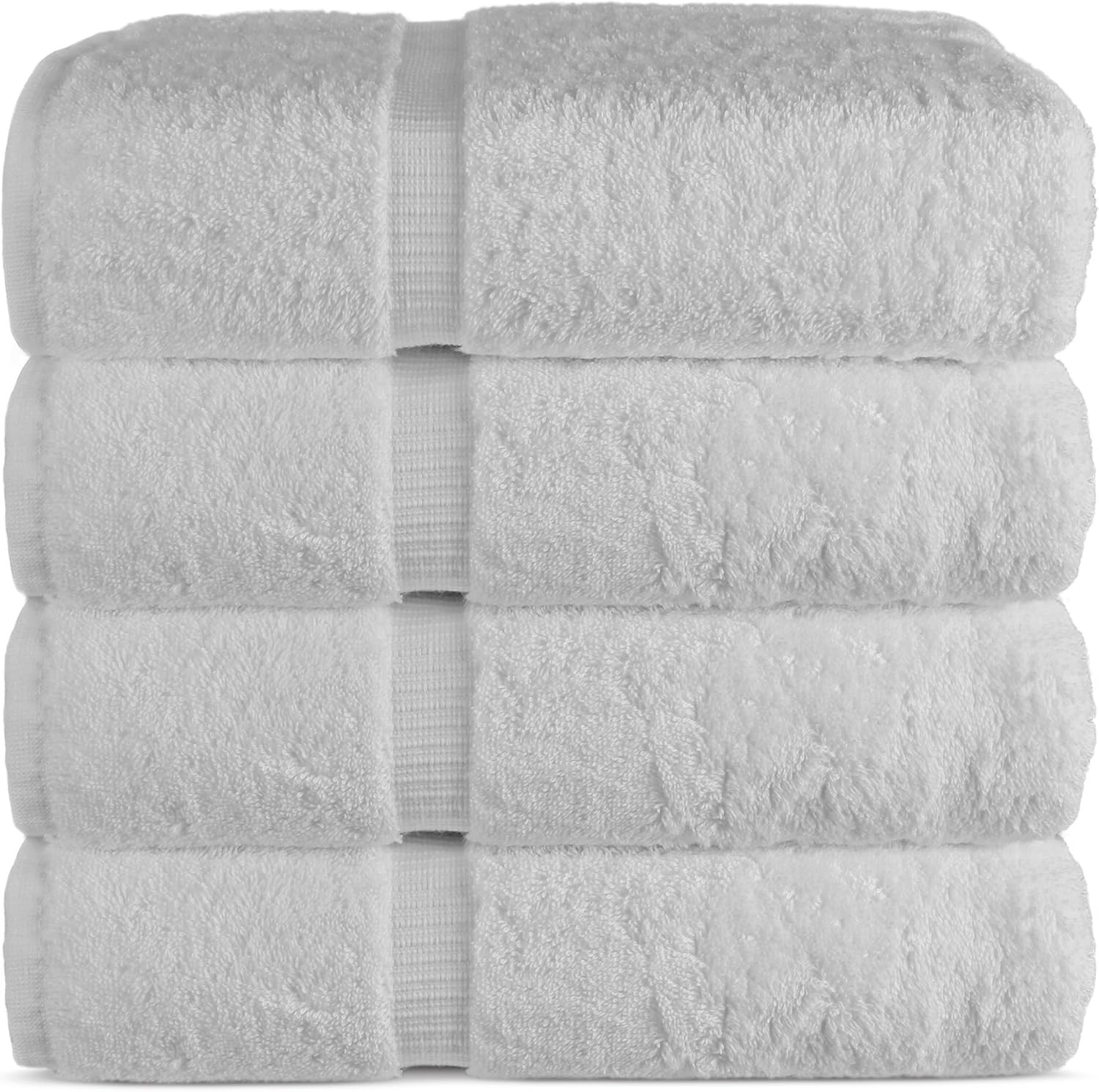 Chakir Turkish Linens 100% Cotton Premium Turkish Towels for Bathroom | 27'' x 54'' (4-Piece Bath... | Amazon (US)